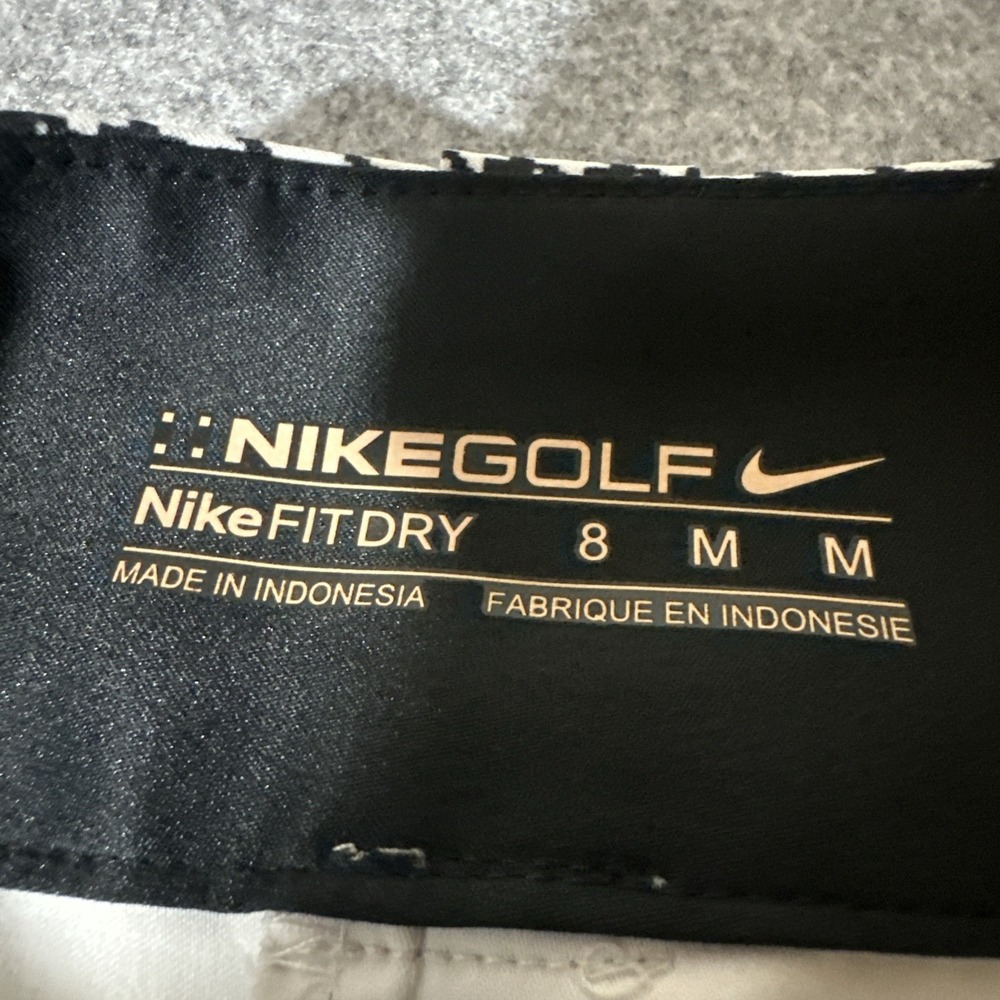 Nike Golf Skort Skirt Fit Dry Size 8 Womens Herringbone Skirt Pickleball Tennis - Picture 9 of 16